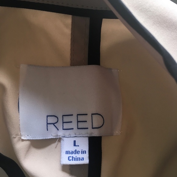 REED REED KRAKOFF Beige, Black & White Zip up Vest - Picture 7 of 8